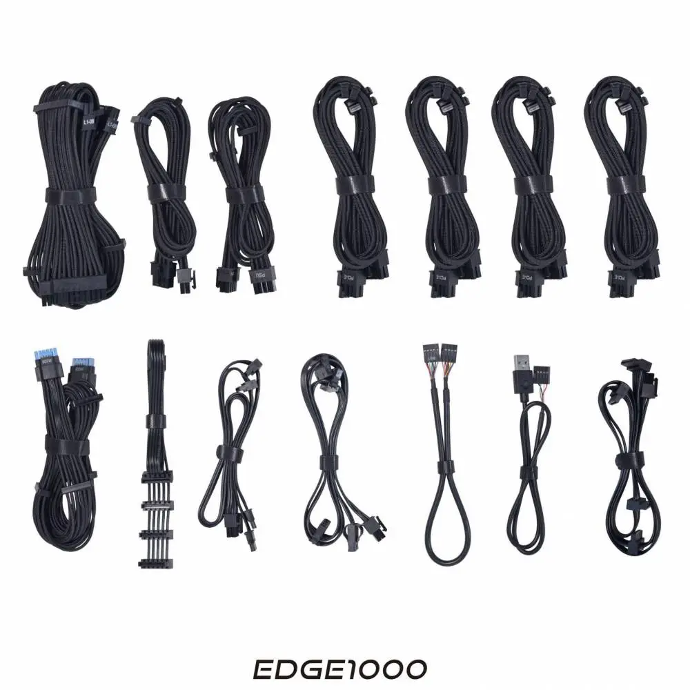 Захранване Lian Li EDGE EG1000 Black 1000W 80 Plus Platinum PCIe 5.1, ATX 3.1