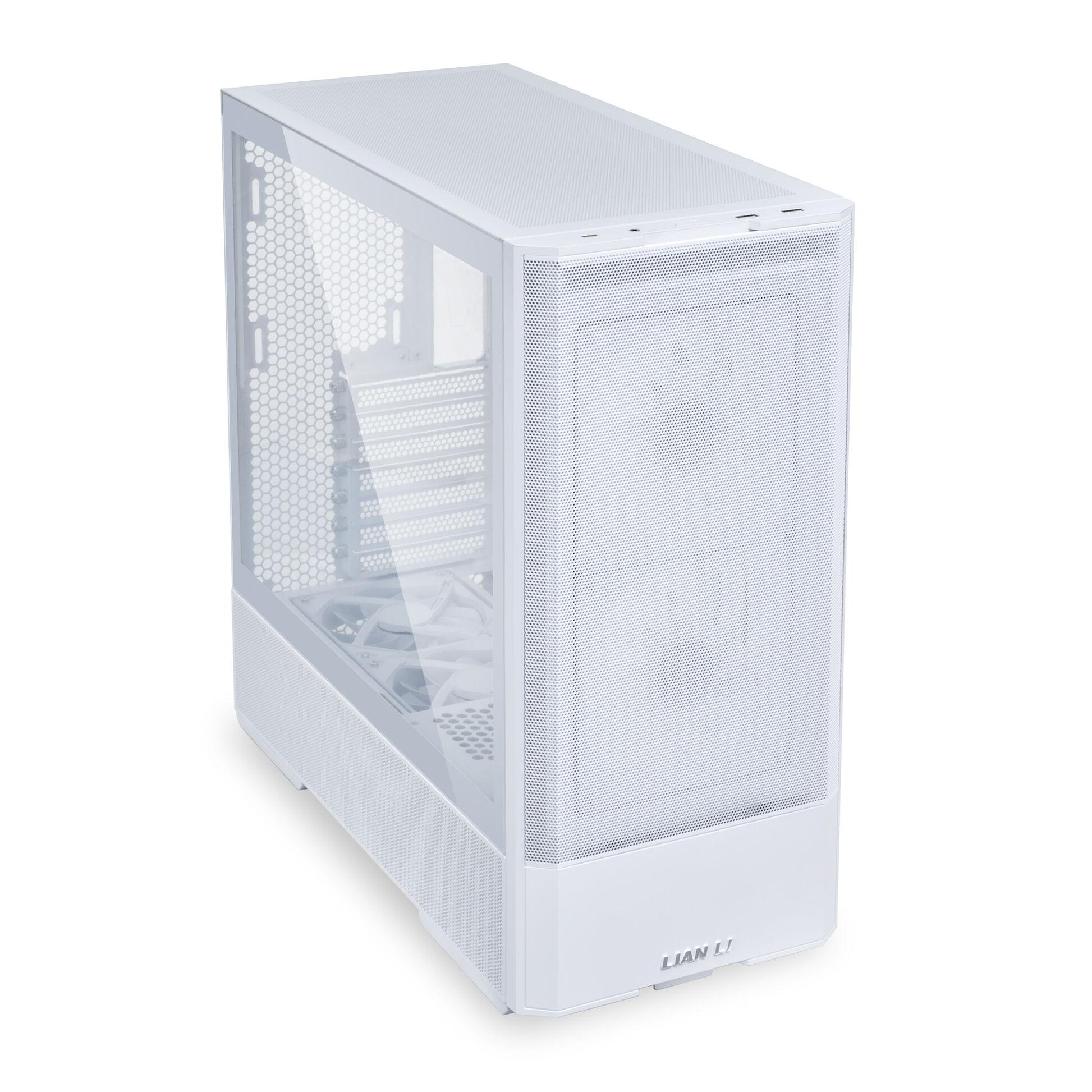 Кутия Lian Li LANCOOL 207 Mid-Tower, Tempered Glass, Бяла