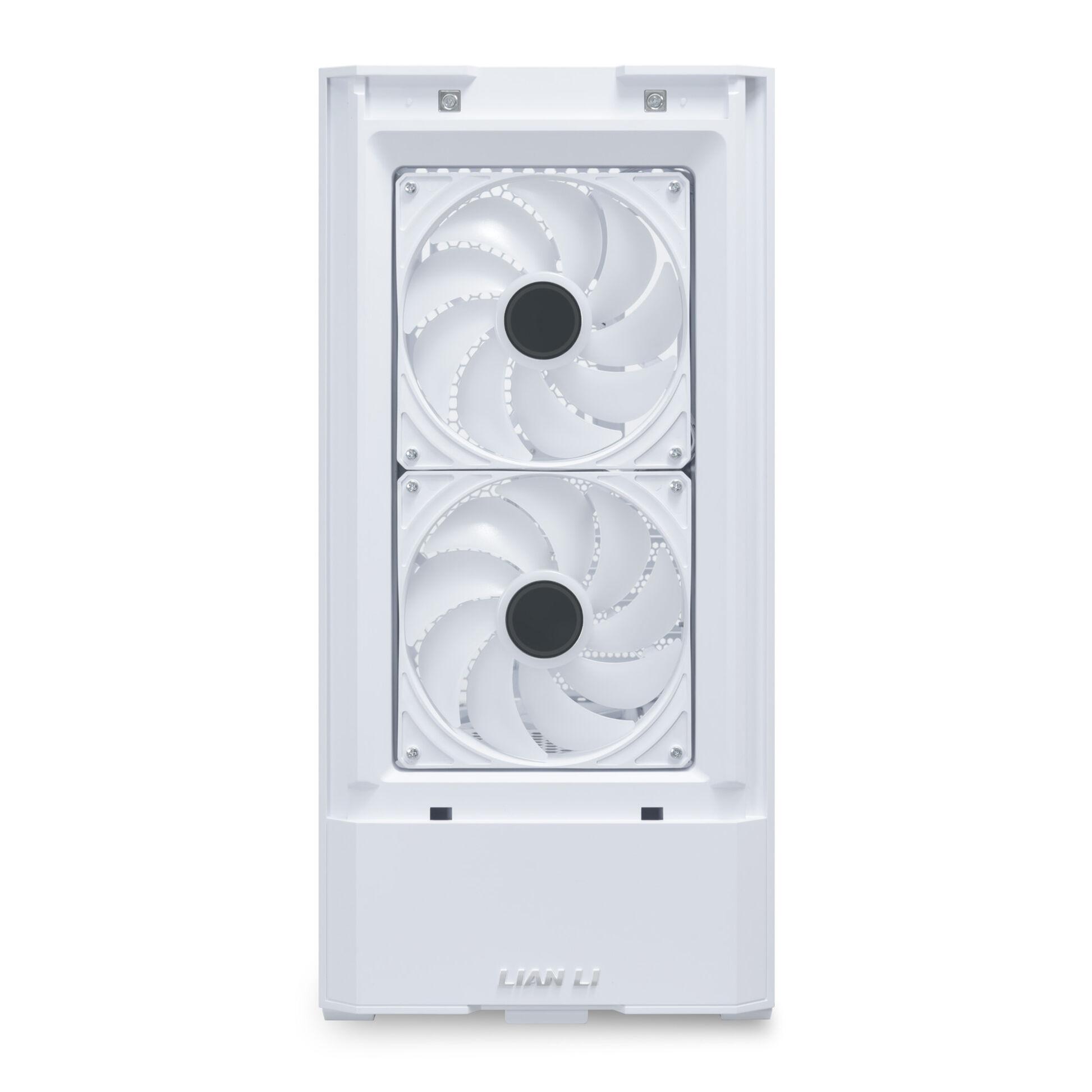 Кутия Lian Li LANCOOL 207 Mid-Tower, Tempered Glass, Бяла