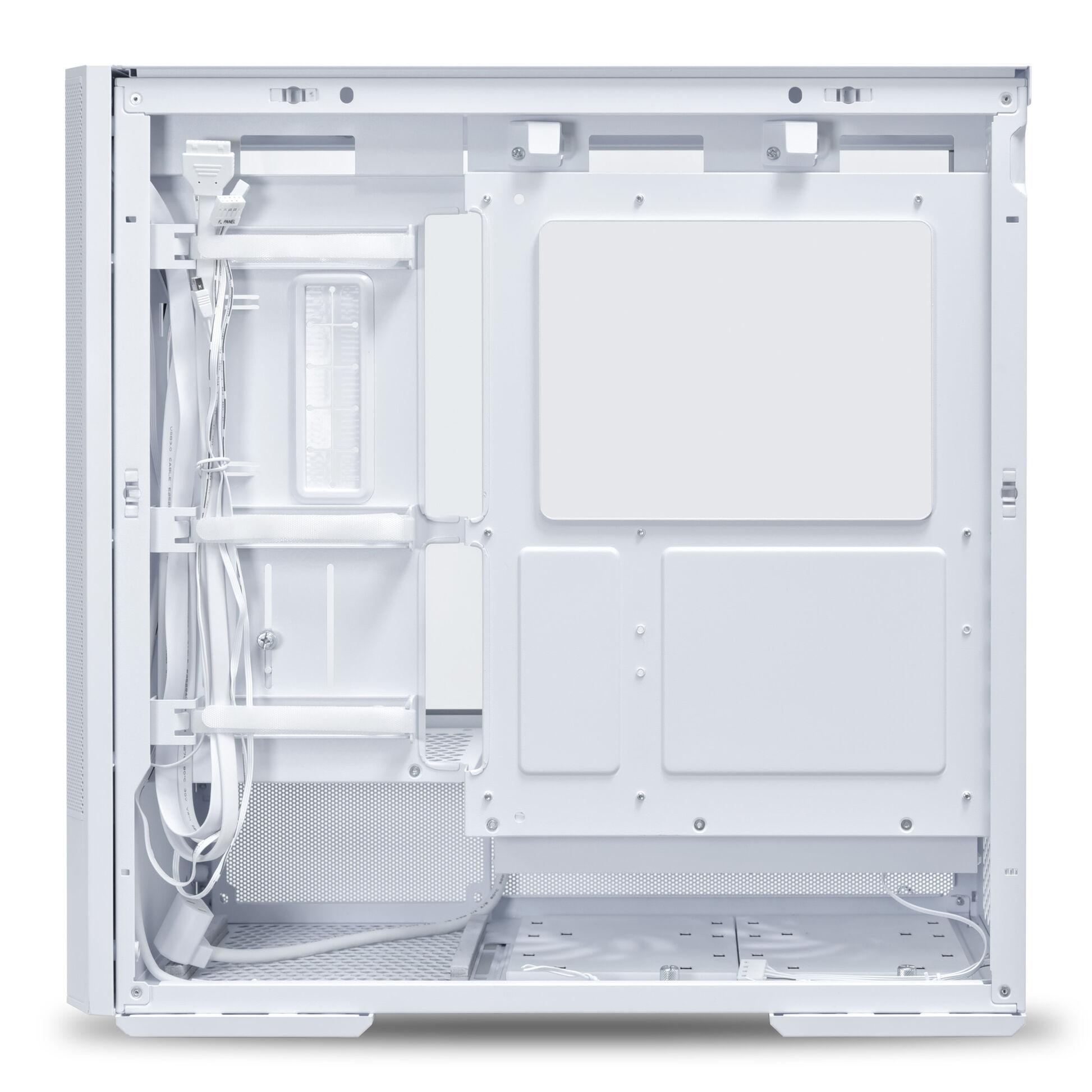 Кутия Lian Li LANCOOL 207 Mid-Tower, Tempered Glass, Бяла