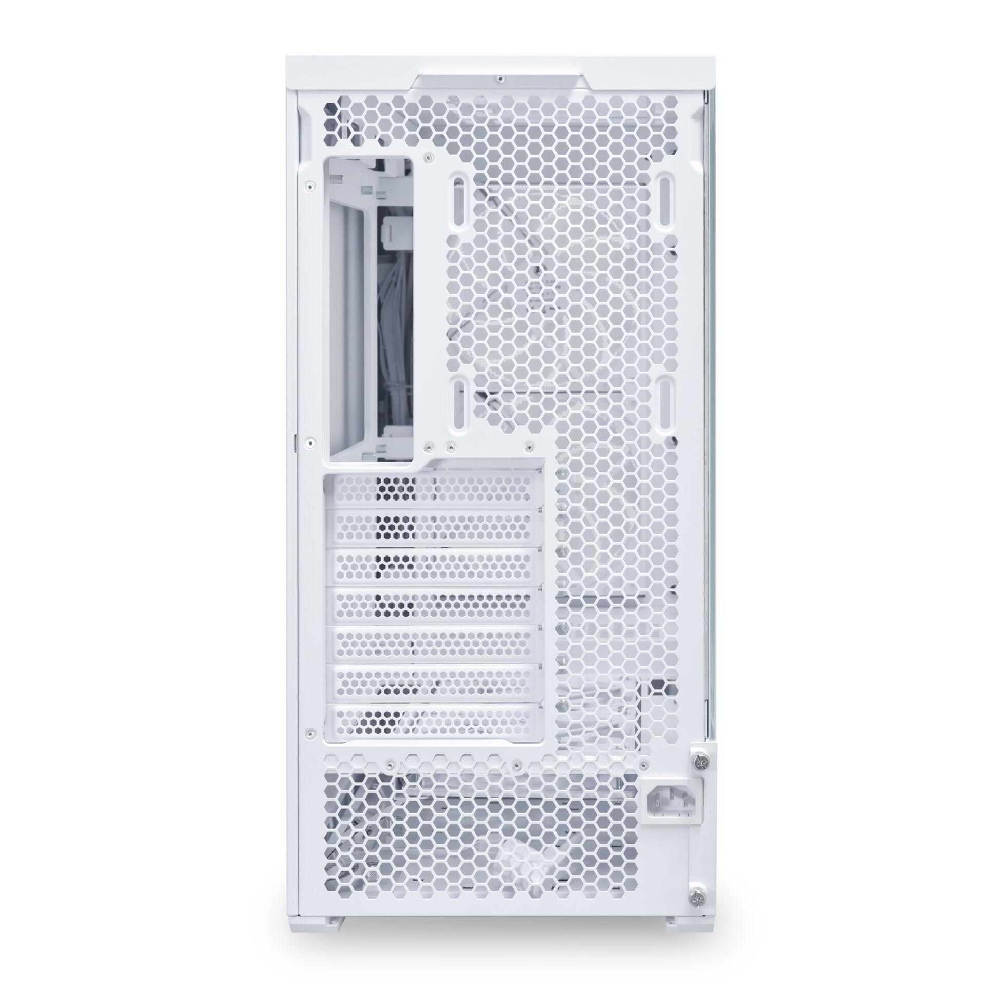Кутия Lian Li LANCOOL 207 Mid-Tower, Tempered Glass, Бяла