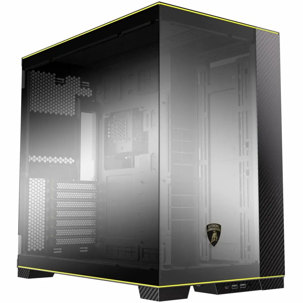 Кутия Lian Li PC-O11D EVO RGB Lamborghini Edition Tempered Glass Black