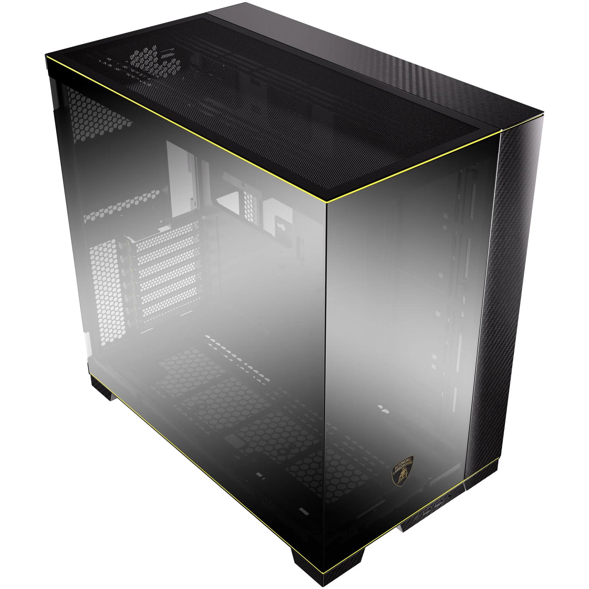 Кутия Lian Li PC-O11D EVO RGB Lamborghini Edition Tempered Glass Black