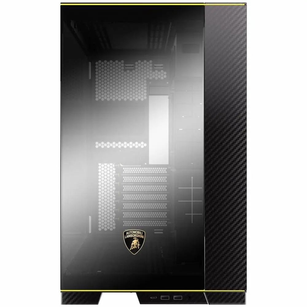 Кутия Lian Li PC-O11D EVO RGB Lamborghini Edition Tempered Glass Black
