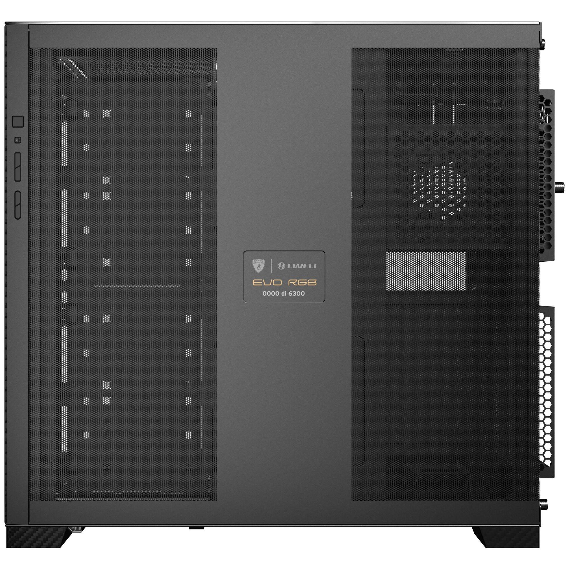 Кутия Lian Li PC-O11D EVO RGB Lamborghini Edition Tempered Glass Black