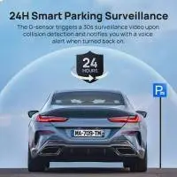 70mai комплект огледало и камера за задно виждане видеорегистратор Rearview Dash Cam 3K HDR Set - S500