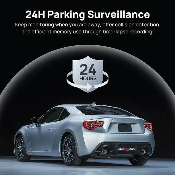 70mai Видеорегистратор Dash Cam HDR Set A510-1, Rear Cam included