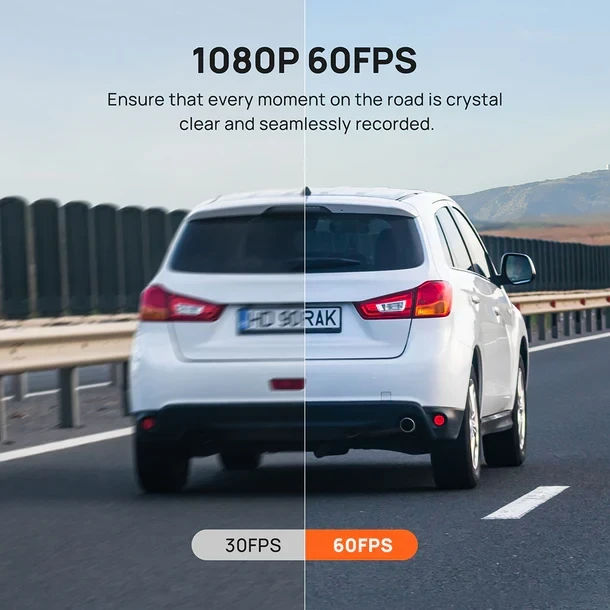 70mai Видеорегистратор Dash Cam HDR Set A200-1, Rear Cam included