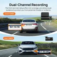 70mai Видеорегистратор Dash Cam HDR Set A200-1, Rear Cam included