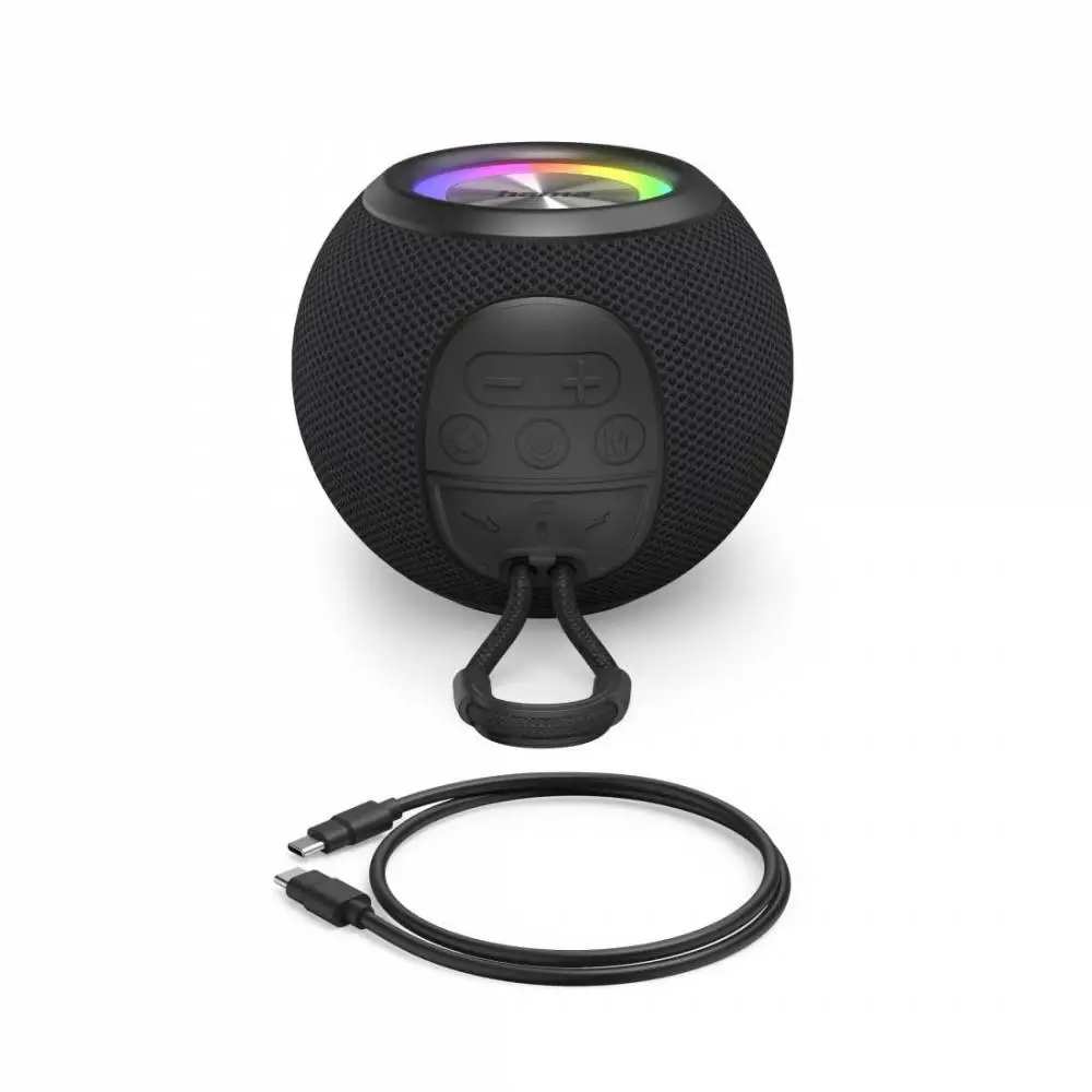 HAMA Блутут колонка "Ball Shape Speaker", 5 светлинни режима, 5W