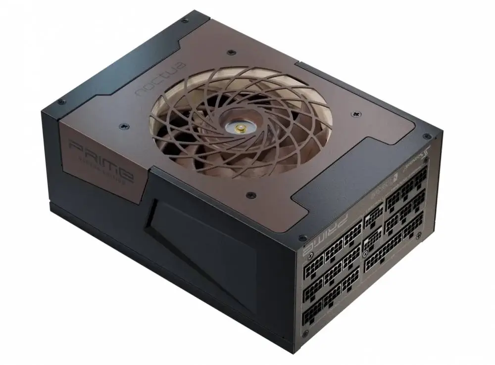 Захранване Seasonic PRIME NOCTUA EDITION TX-1600 PSU 1600W 80 Plus Titanium ATX 3.1 PCIe Gen 5 - SSR-1600TR2-NE