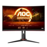 Монитор AOC C27G2Z3/BK, 27" Curved 1500R VA WLED, 1920x1080, 280Hz, 1ms GtG, Adaptive Sync, FlickerFree, Blue Light, 2xHDMI, DP