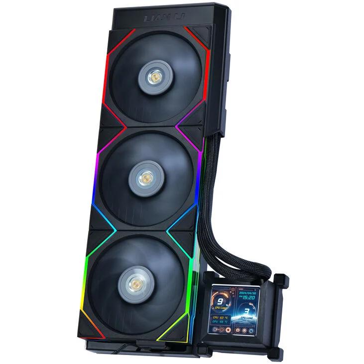 Водно охлаждане за процесор Lian Li HydroShift LCD 360 TL -  Black
