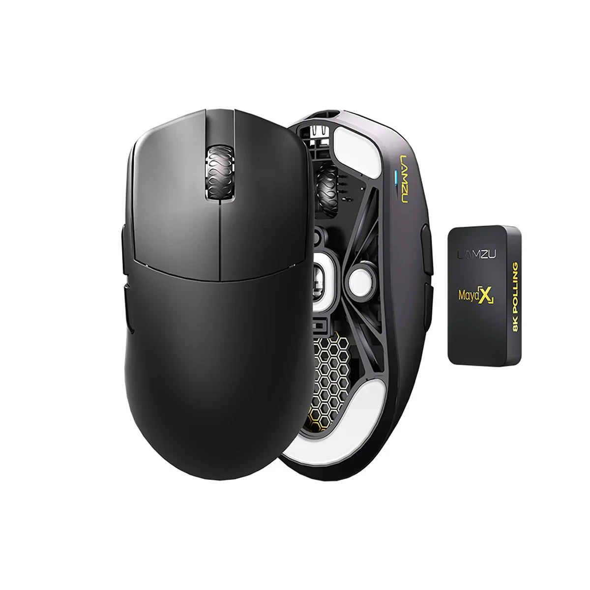 Геймърска мишка Lamzu MAYA X 8K - Black