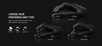 Геймърска мишка Lamzu ATLANTIS MINI 4K - Charcoal Black