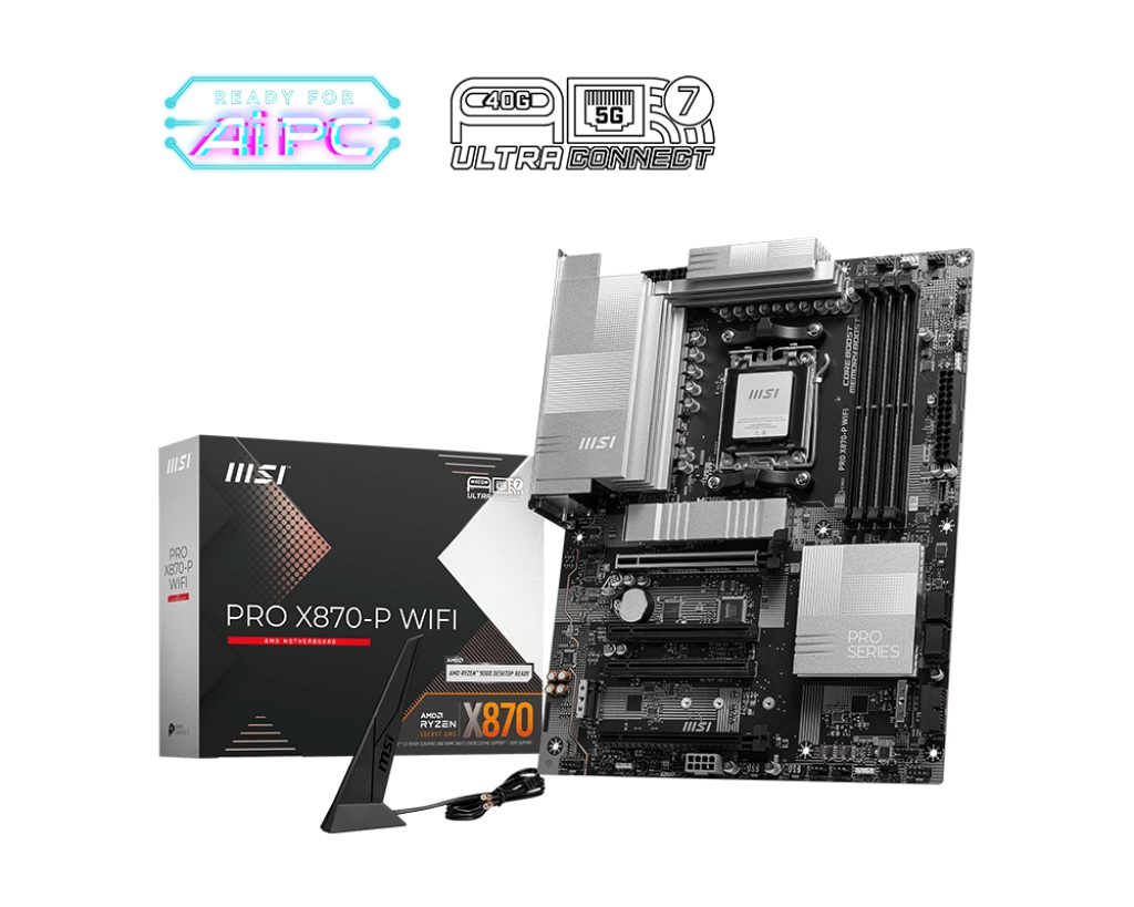 Дънна платка MSI PRO X870-P WIFI AM5