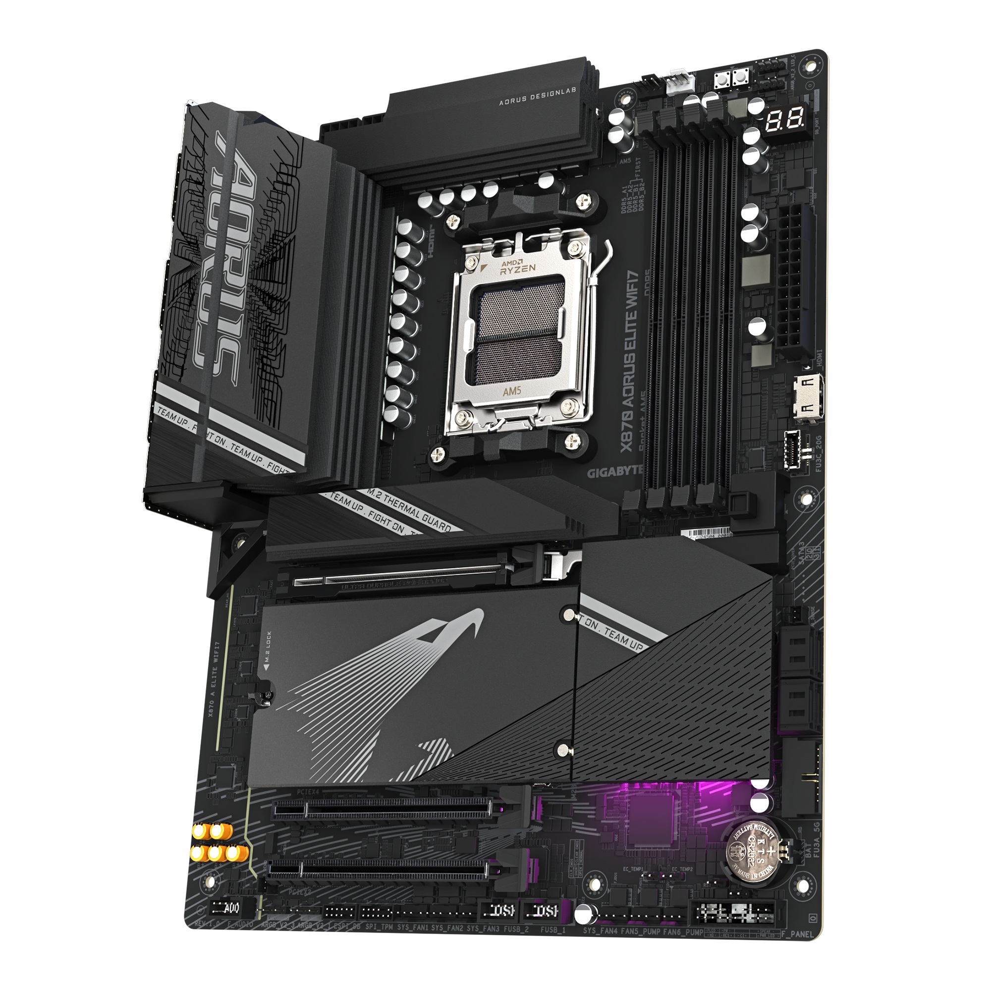 Дънна платка Gigabyte X870 AORUS ELITE WIFI7 AM5