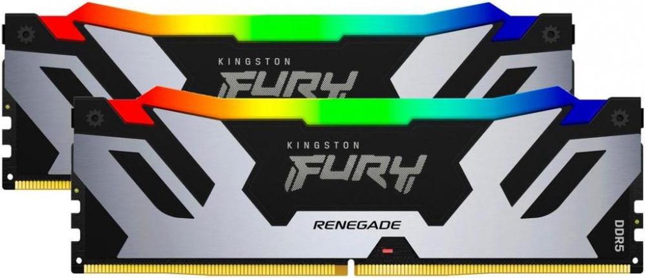 Памет Kingston Fury Beast Silver 48GB (2x24GB) CUDIMM 8400MHz CL40 XMP - KF584CU40RSAK2-48