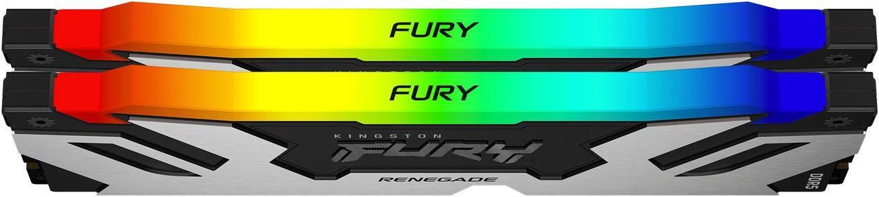 Памет Kingston Fury Beast Silver 48GB (2x24GB) CUDIMM 8400MHz CL40 XMP - KF584CU40RSAK2-48