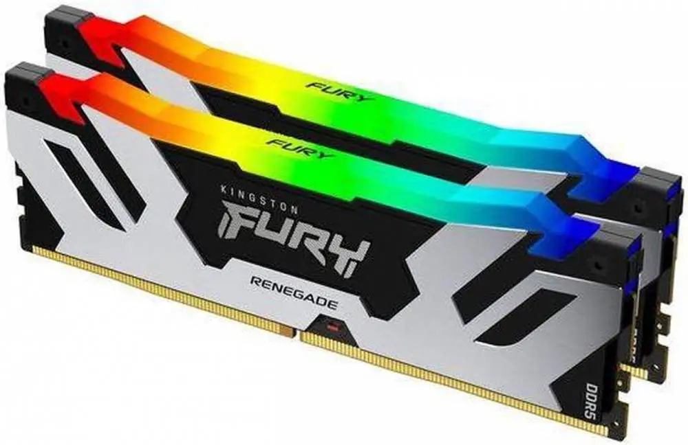 Памет Kingston Fury Beast Silver 48GB (2x24GB) CUDIMM 8400MHz CL40 XMP - KF584CU40RSAK2-48