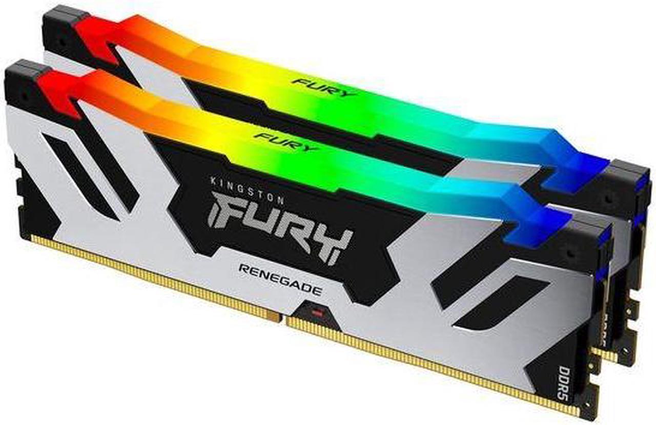 Памет Kingston Fury Beast Silver 48GB (2x24GB) CUDIMM 8400MHz CL40 XMP - KF584CU40RSAK2-48
