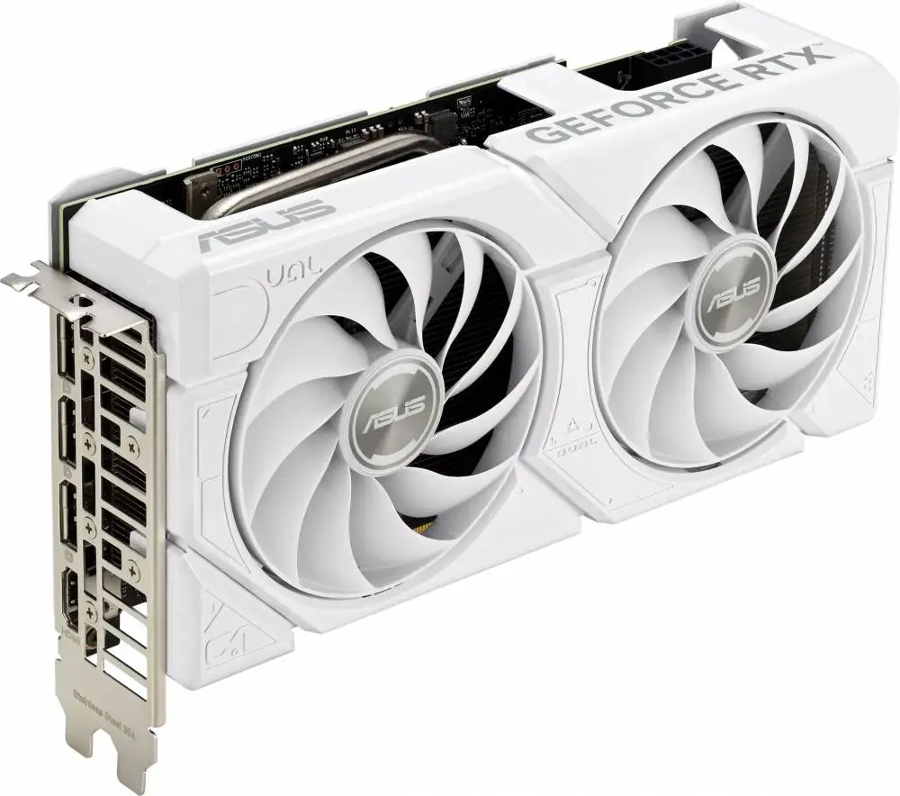Видео карта ASUS DUAL RTX 4060 OC 8GB EVO WHITE - 90YV0JCB-M0NA00