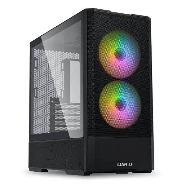 Кутия Lian Li LANCOOL 207 Mid-Tower, Tempered Glass, Черна