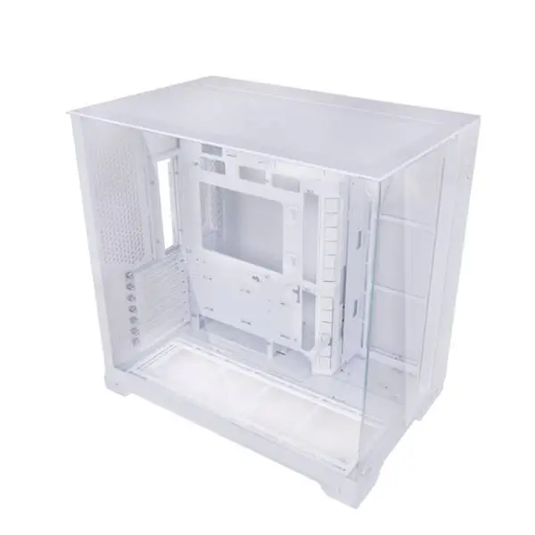 Кутия Lian Li O11 Vision Compact Mid-Tower, Tempered Glass, Бяло