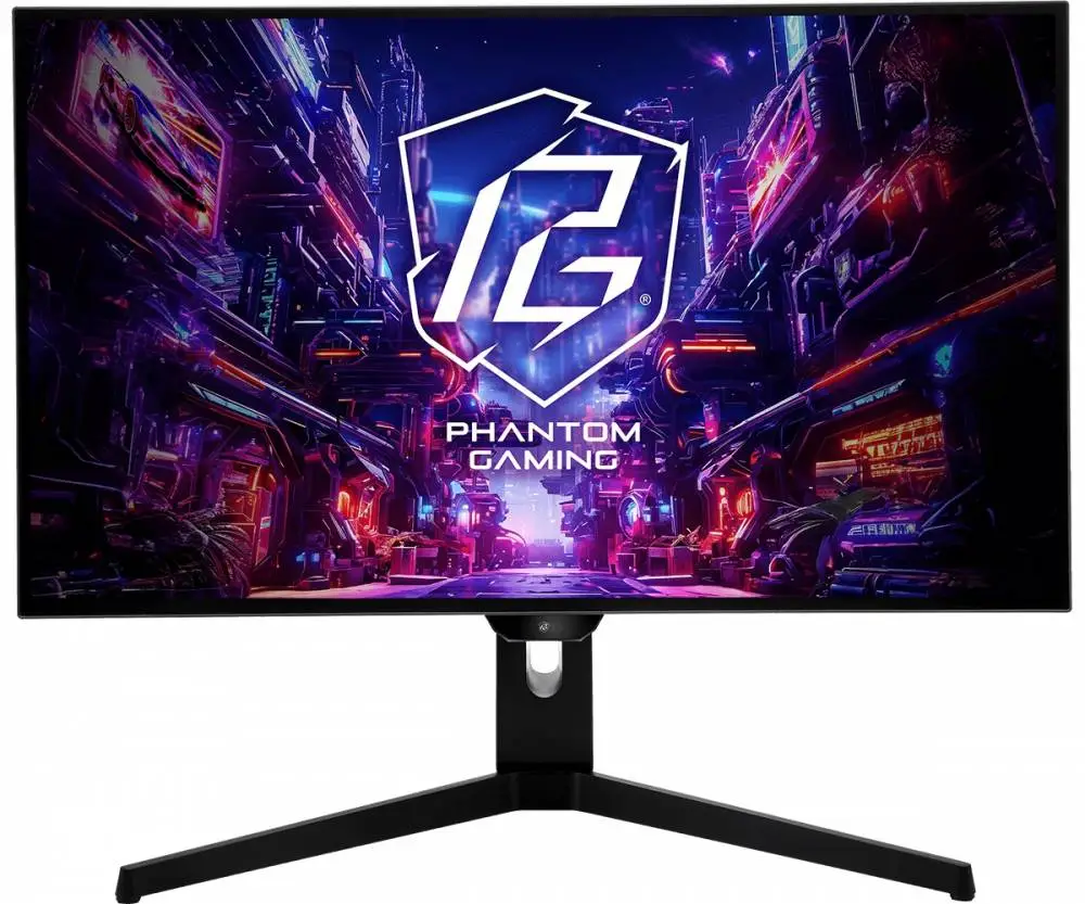 Монитор Asrock PGO27QFS, 27", WOLED 2560x1440, 240Hz, 0.03ms,  DisplayHDR True Black 400, AMD FreeSync Premium Pro 