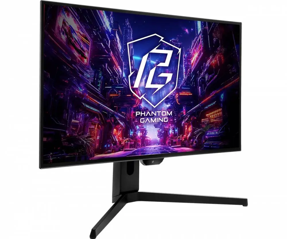 Монитор Asrock PGO27QFS, 27", WOLED 2560x1440, 240Hz, 0.03ms, DisplayHDR True Black 400, AMD FreeSync Premium Pro