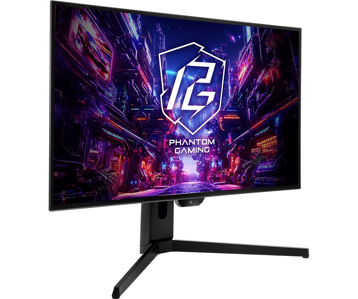 Монитор Asrock PGO27QFS, 27", WOLED 2560x1440, 240Hz, 0.03ms,  DisplayHDR True Black 400, AMD FreeSync Premium Pro 
