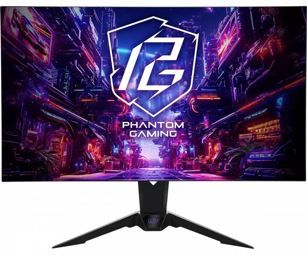 Монитор Asrock PGO32UFS, 31.5", WOLED, 4K UHD 3840x2160, 240Hz, 0.03ms, KVM, DisplayHDR True Black 400, AMD FreeSync Premium Pro  