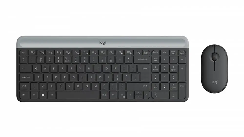 Комплект мишка и клавиатура Logitech MK470 WL DESKTOP SLIM - 920-009204
