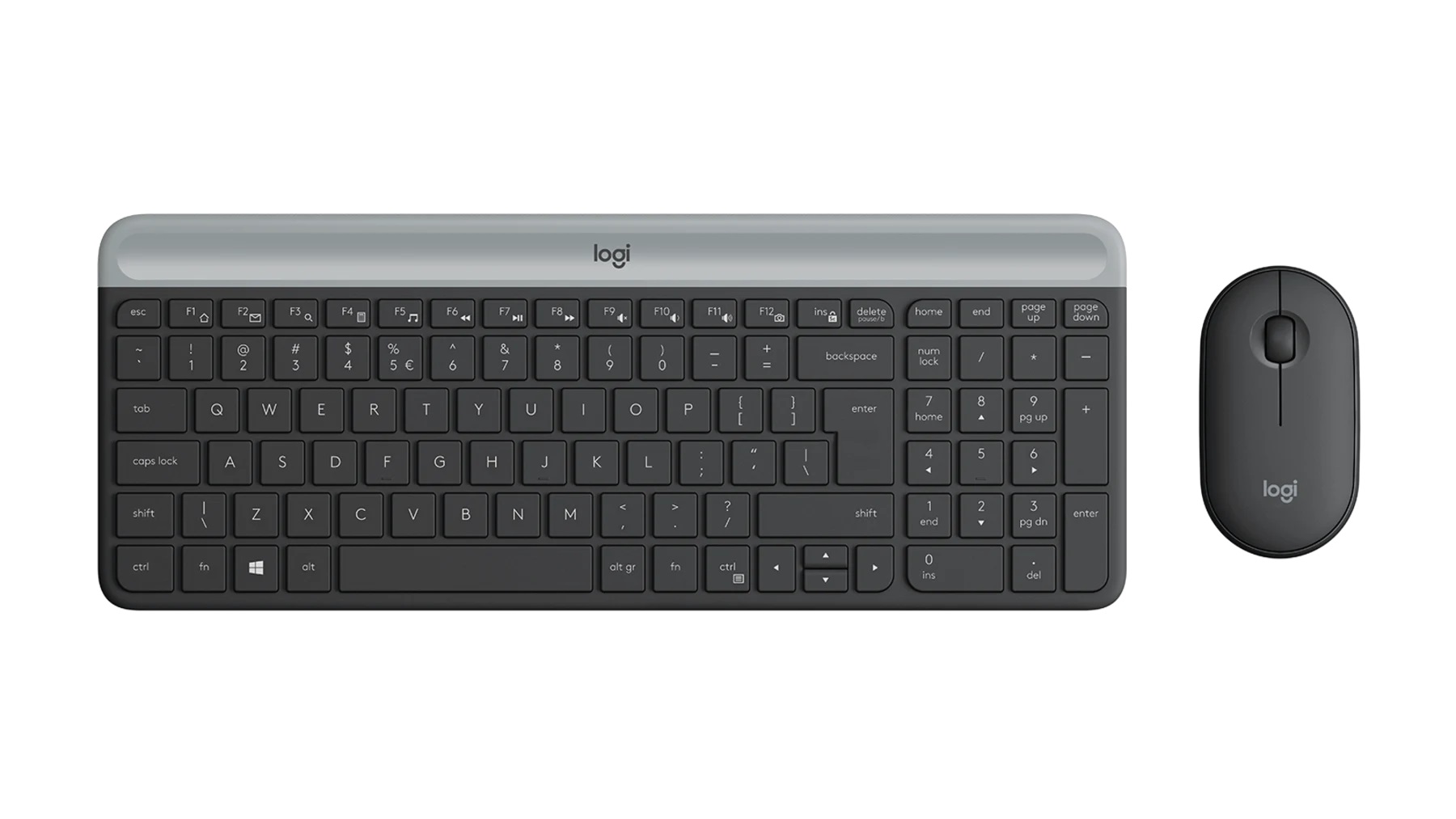 Комплект мишка и клавиатура Logitech MK470 WL DESKTOP SLIM - 920-009204