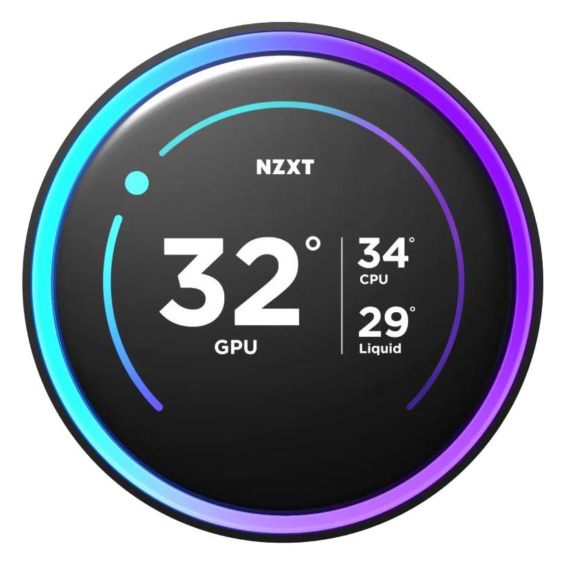 Водно охлаждане за процесор NZXT Kraken Elite 360 V2 Black LCD Display