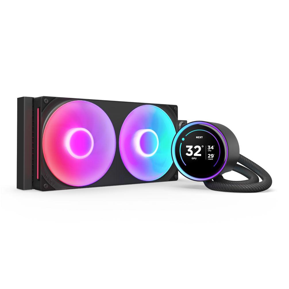 Водно охлаждане за процесор NZXT Kraken Elite 280 V2 RGB Black LCD Display