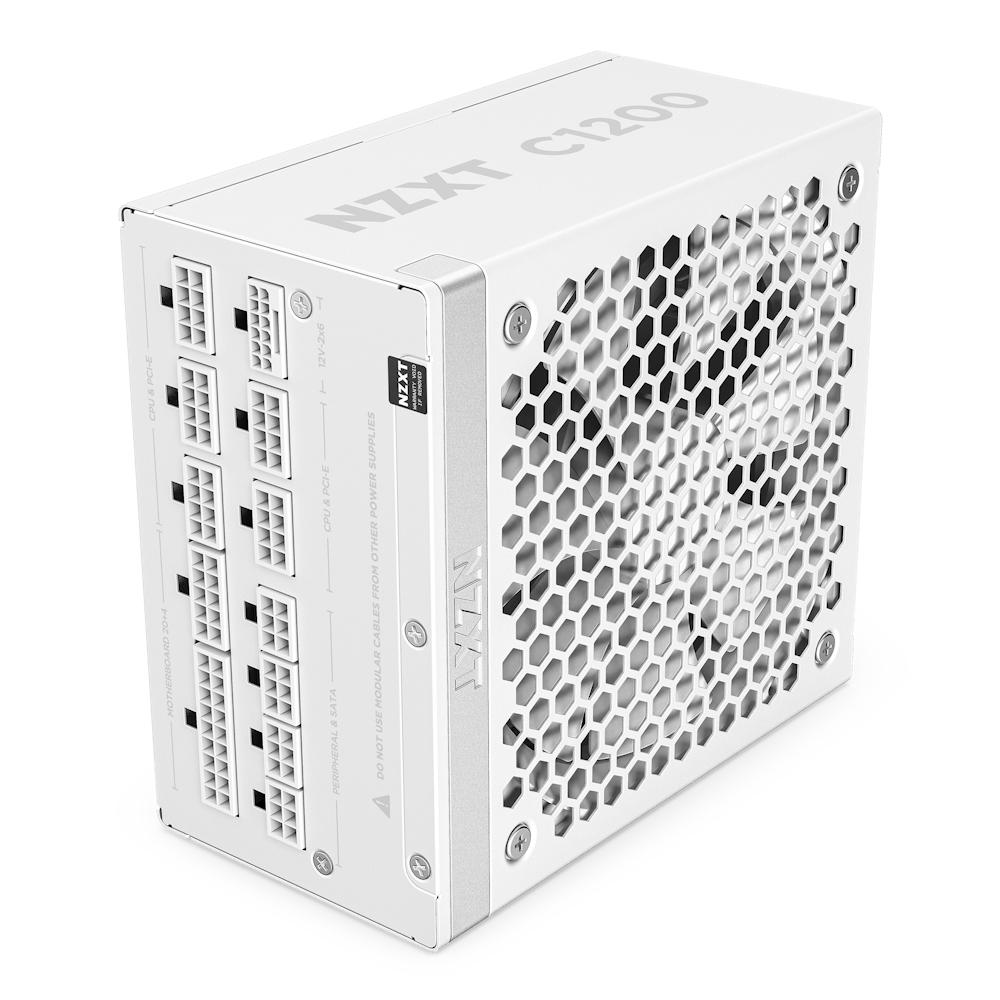 Захранване NZXT C1200 White 1200W 80 Plus Gold ATX 3.1 Fully Modular - PA-2G2BW-EU
