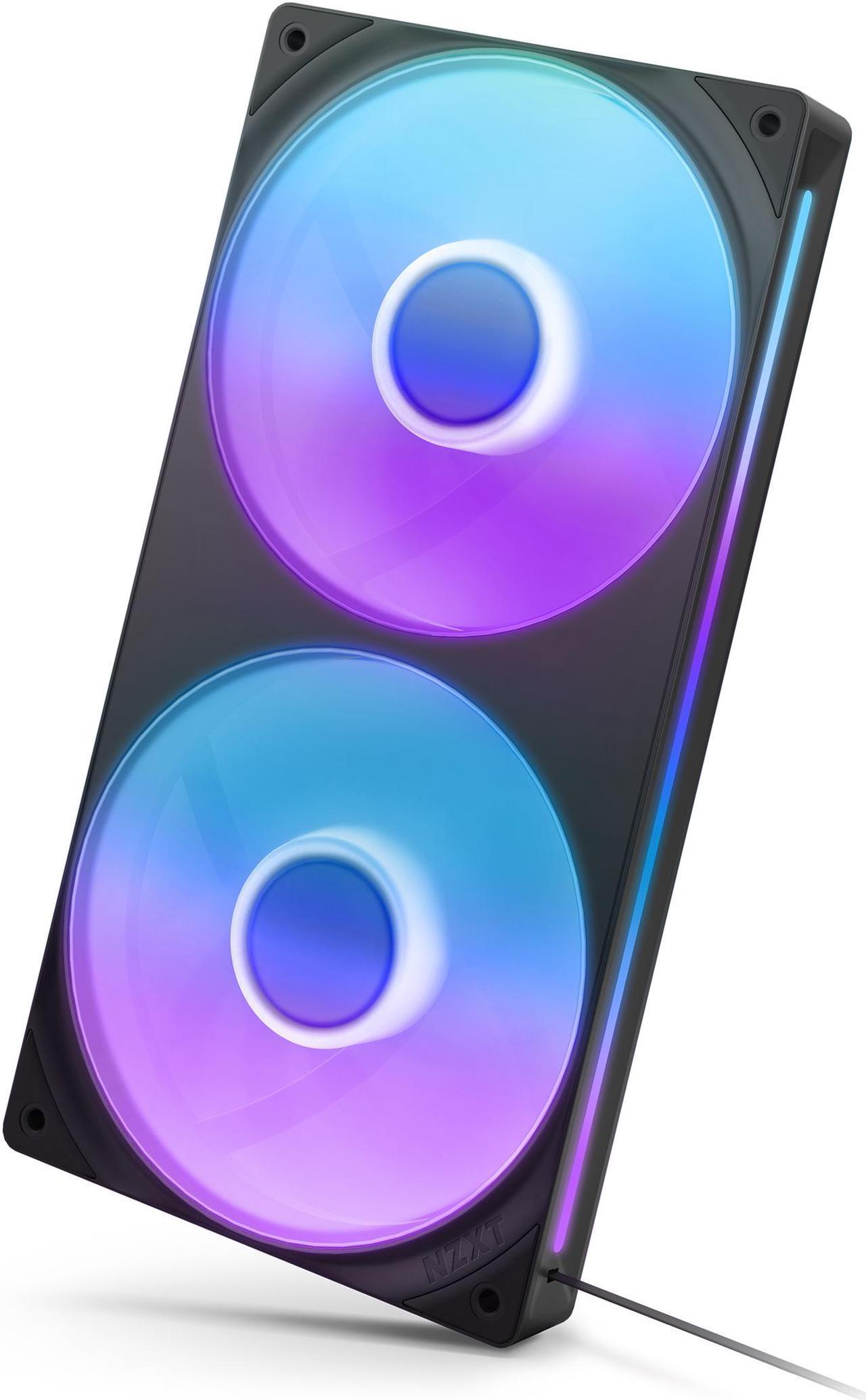Вентилатори NZXT F240 Black RGB Core 2-Pack - RF-U24HF-B1