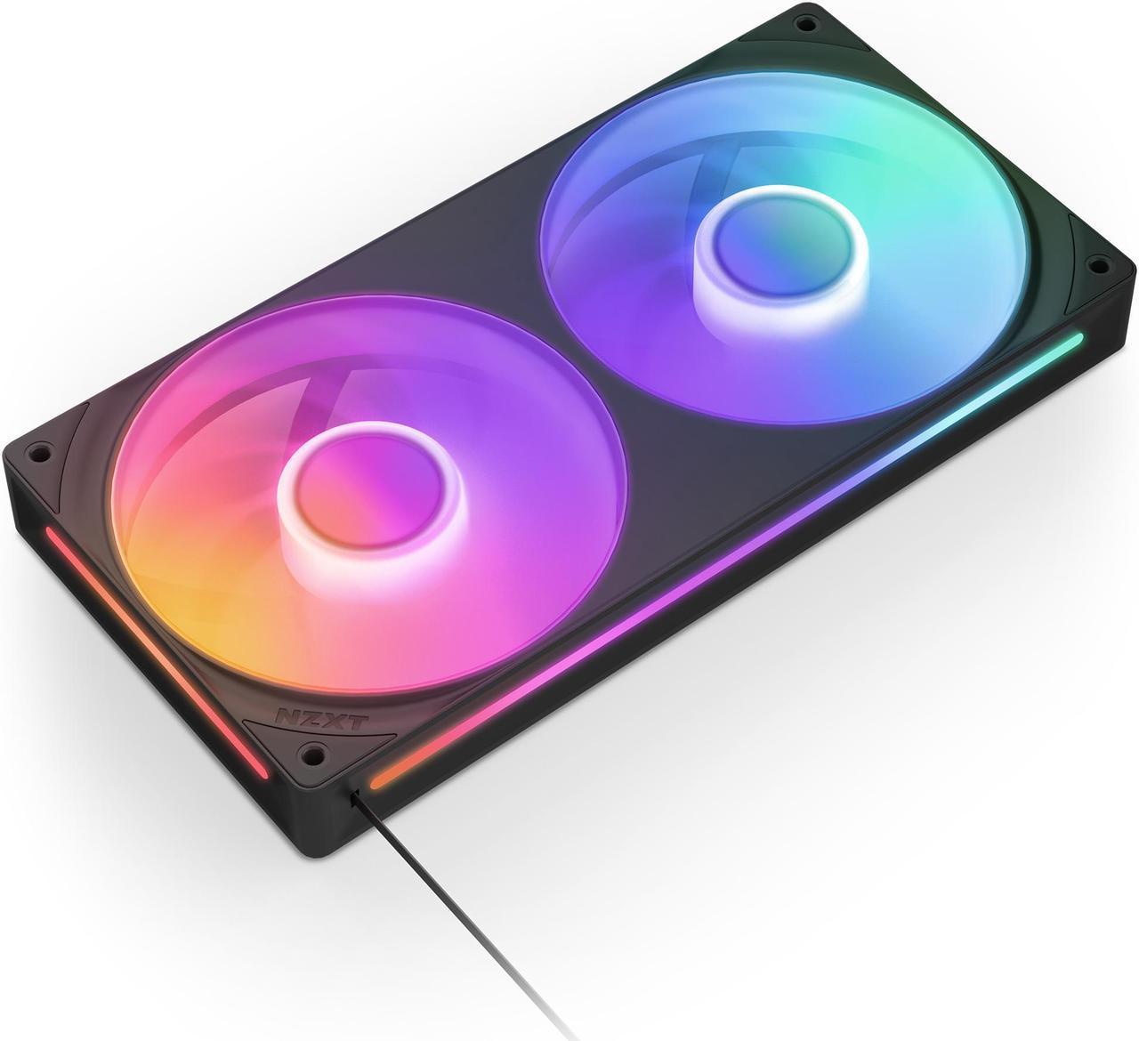Вентилатори NZXT F240 Black RGB Core 2-Pack - RF-U24HF-B1
