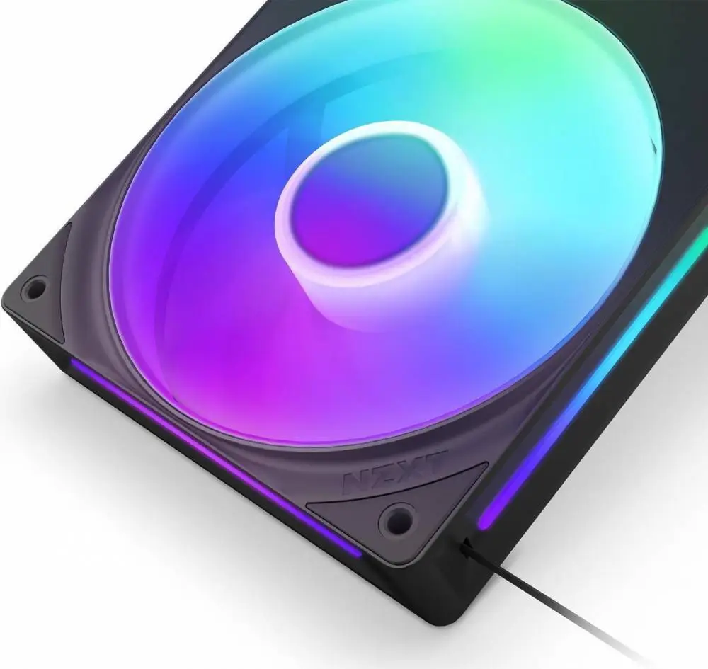 Вентилатори NZXT F360 Black RGB Core 3-Pack - RF-U36HF-B1