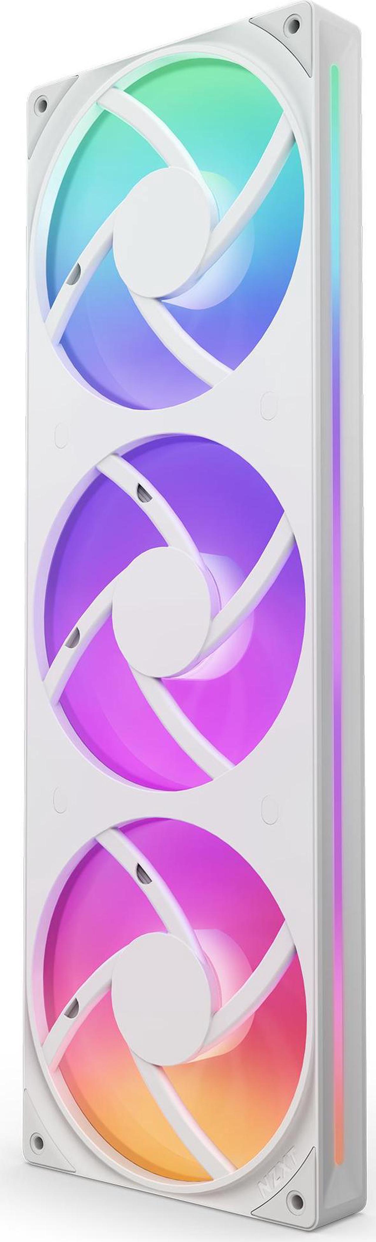 Вентилатори NZXT F360 White RGB Core 3-Pack - RF-U36HF-W1