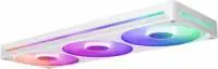 Вентилатори NZXT F360 White RGB Core 3-Pack - RF-U36HF-W1