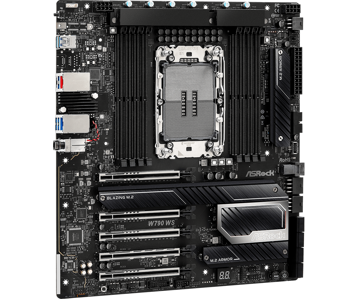 Дънна платка ASROCK W790 WS R2.0 LGA4677