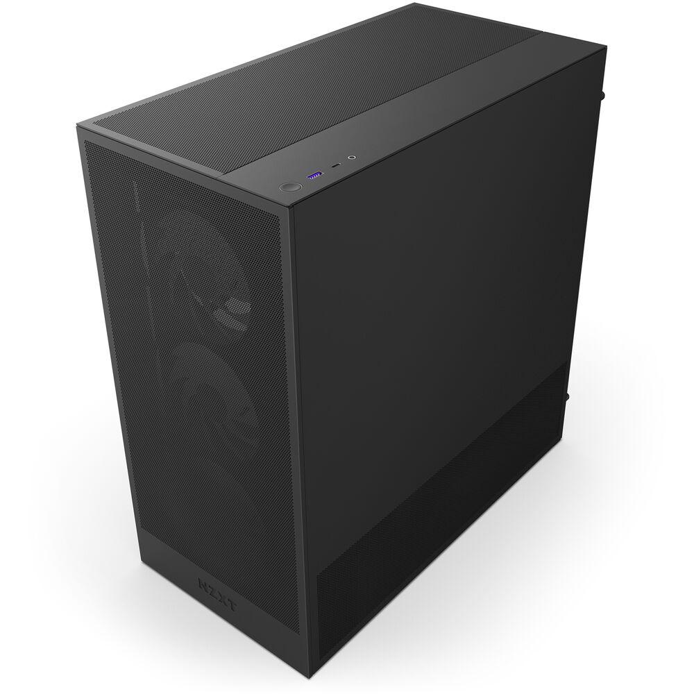 Кутия NZXT H5 Flow RGB 2024 Black Mid-Tower