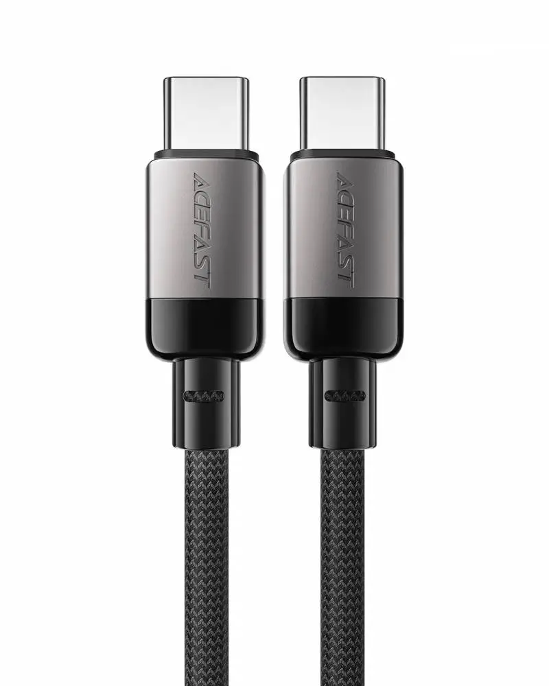Acefast Кабел USB-C to USB-C Cable 60W Nylon Braided 1.20m - C9-03 - Black