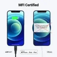 Acefast Кабел USB-C to Lightning Cable 30W 1.20m MFI Certified TPE - C3-01 - White