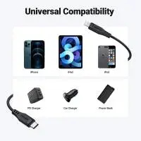 Acefast Кабел USB-C to Lightning Cable 30W 1.20m MFI Certified TPE - C3-01 - White