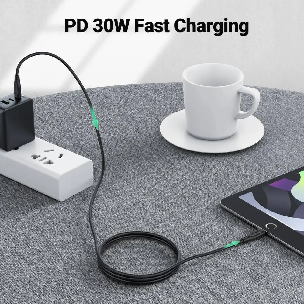 Acefast Кабел USB-C to Lightning Cable 30W 1.20m MFI Certified TPE - C3-01 - White