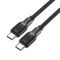Acefast Кабел USB-C to USB-C Cable 60W Silicone braid 1.2m - C10-03 - Black