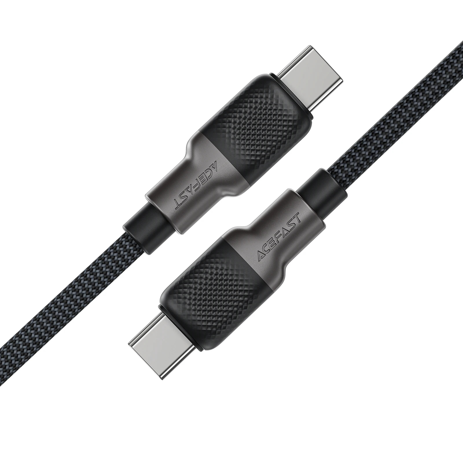 Acefast Кабел USB-C to USB-C Cable 60W Silicone braid 1.2m - C10-03 - Black